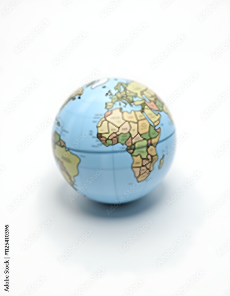 Poster A digital globe is placed against a simple white background with minimal visual obstructions surrounding it._00001_