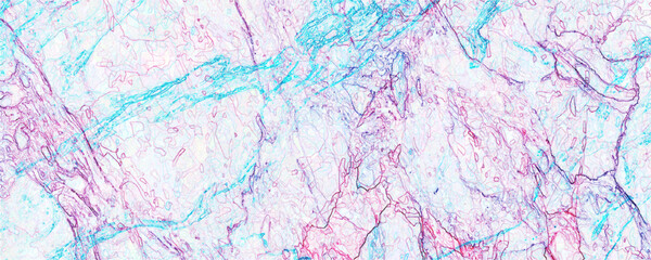 Abstract watercolor painting textured on abstract watercolor painted background. Purple blue marble pattern texture background with space. Grunge purple texture with scratches marble pattern.