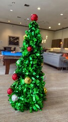 Christmas tree decoration, Fort Worth, Texas, USA