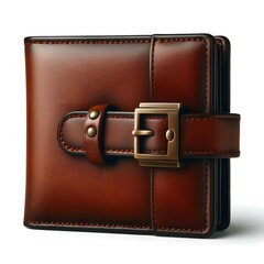 brown leather wallet