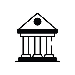 Bank vector icon