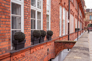 London architecture depicting affluent urban living