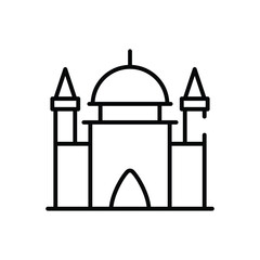 Mosque vector icon