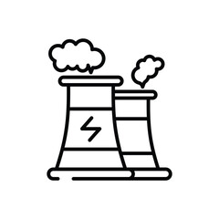Power Plant vector icon