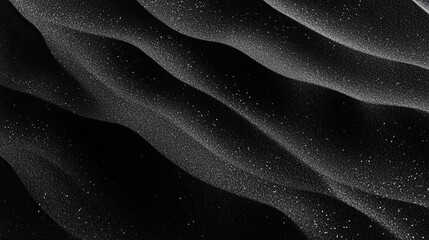 Obraz premium Abstract wave background with a touch of soft black sand. Premium design for wallpaper, banner, poster. 