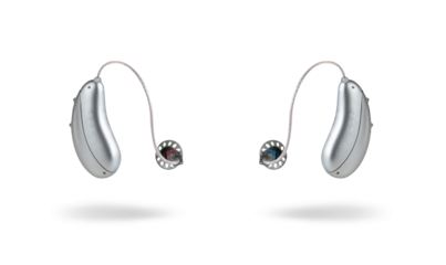 Pair of headphones that improve listening experience on transparent background
