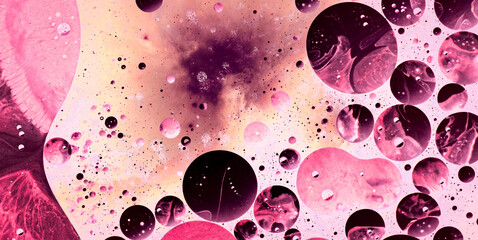 Playful Technicolor Wonderland with a Burst of Colors and Abstract Geometric Shapes