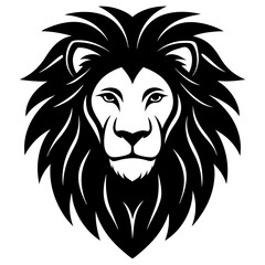 lion head vector