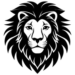 lion head vector