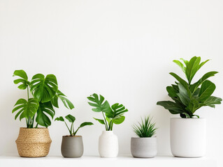 Obraz premium Experience the Vitality of Nature: How Lush Green Leaves Infuse Spaces with Energy and Enhance Environmental Beauty