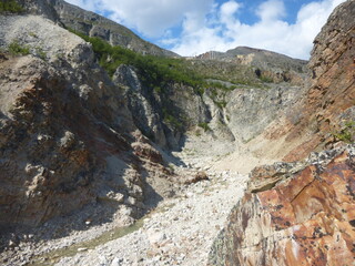 Landscape in the mountains