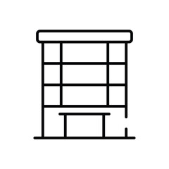 Office Building vector icon