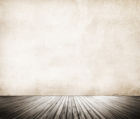 Vintage room background. 3d rendering