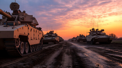 A U.S. Army base in Germany hosting joint training exercises with allied NATO forces.