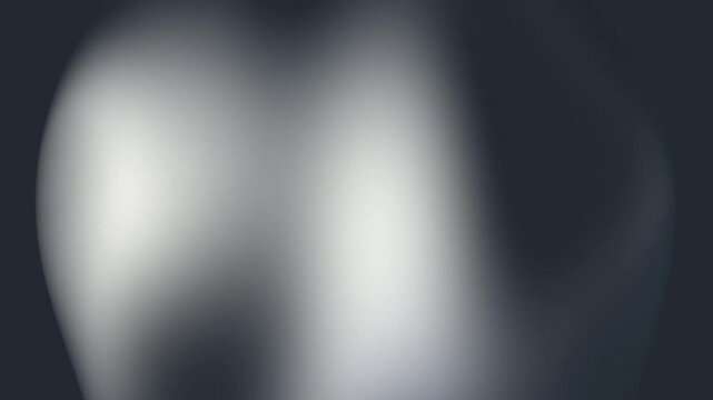 Smooth grey Light or silver Gradient on black Background Loop