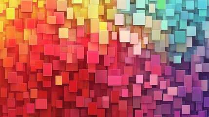 "Colorful Abstract Mosaic Pixel Background – Square Pixel Design, Vector Illustration EPS-10"