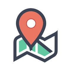 map location pin icon