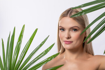 Fototapeta premium The Natural Beauty with Tropical Elements features prominently in Modern Photography today