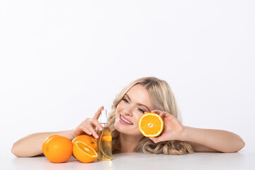 Experience the Fresh Citrus Delight that combines the vibrant flavors of orange with beauty