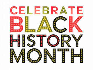Celebrate Black History Month with Bold Typography