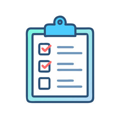 clipboard checklist icon