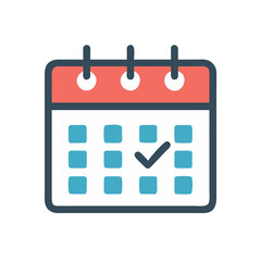 calendar icon vector