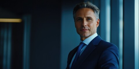 Fototapeta premium Corporate Executive Portrayal