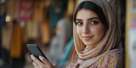 Contemplative Elegance - A Portrait of Modernity in a Timeless Tradition