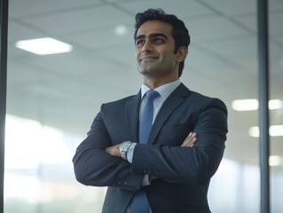 Fototapeta premium Professional Man in Business Attire