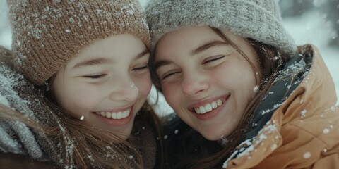 Intimate Winter Smiles