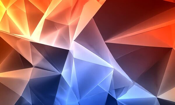 abstract background with triangles
