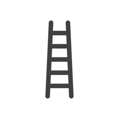Ladder icon Vector logo outline
