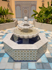 The Moroccan Yard in a public garden of Palermo district, Buenos Aires, Argentina