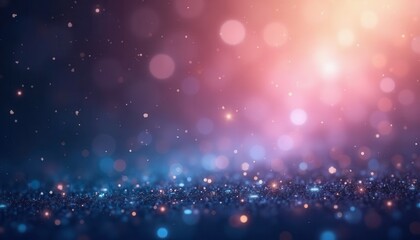 Gradient Background with Stardust Grain and Gentle Noise Overlays, Creating an Enchanting Digital Scene