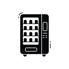 Vending machine vector icon