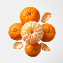 orange isolated on white background

