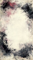 Abstract Art with Bold Brushstrokes
