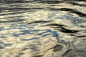 Water patterns along the British Columbia coast; Canada