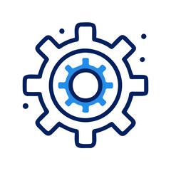 Obraz premium gear icon
