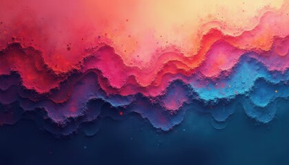 Obraz premium Gradient Layers with Intricate Noise Patterns for a Digital Art Design That Feels Full of Energy and Creativity