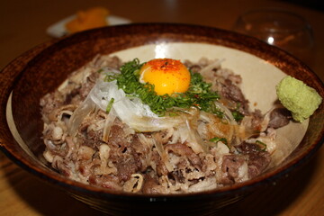 rice with beef
south korea
