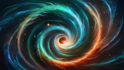 Obraz premium abstract fractal background