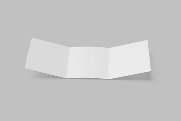 A5 TRIFOLD BROCHURE MOCKUP