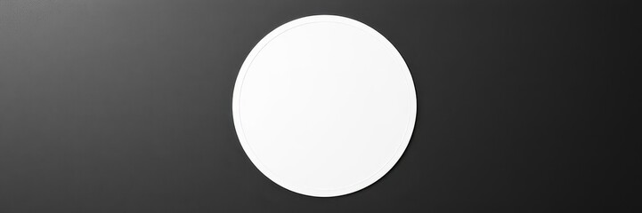 A set of round and square sticker design mockups featuring realistic textures and shadows for showcasing brand identity and marketing materials, stationary, sticker sheet