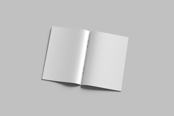 WHITE A4 CATALOG MOCKUP