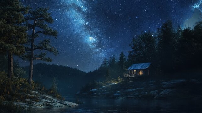 Forest Lake Night Images – Browse 307,885 Stock Photos