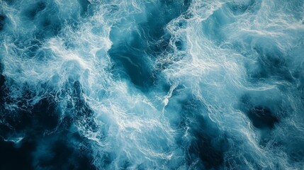 Fototapeta premium Oceanic Waves: A Powerful Display of Nature's Energy