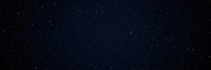 Fototapeta premium Night sky filled with sparkling stars against a black background, dark, sparkling