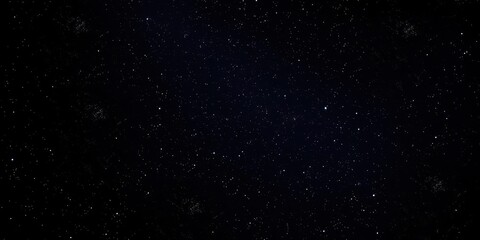 Fototapeta premium Night sky with stars sparkling on black background, nature, stellar