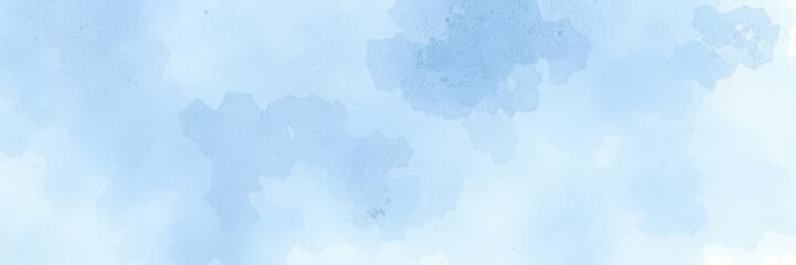 Obraz premium Soft and ethereal abstract light blue watercolor background, background, texture